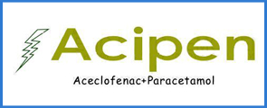 acipen tablet, aceclofenac tablet, paracetamol tablet