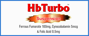 hb turbo tablet, haematinic tablet